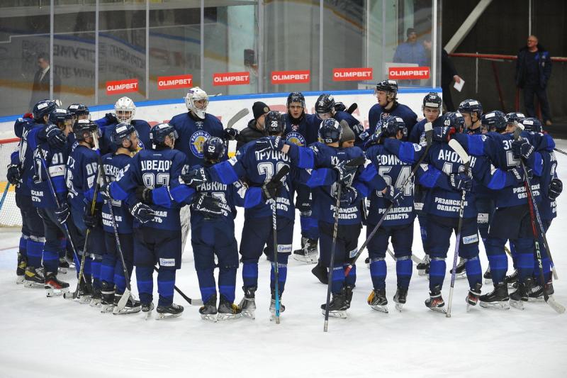 Молодёжка ХК «Рязань» довела свою победную серию до 30 матчей